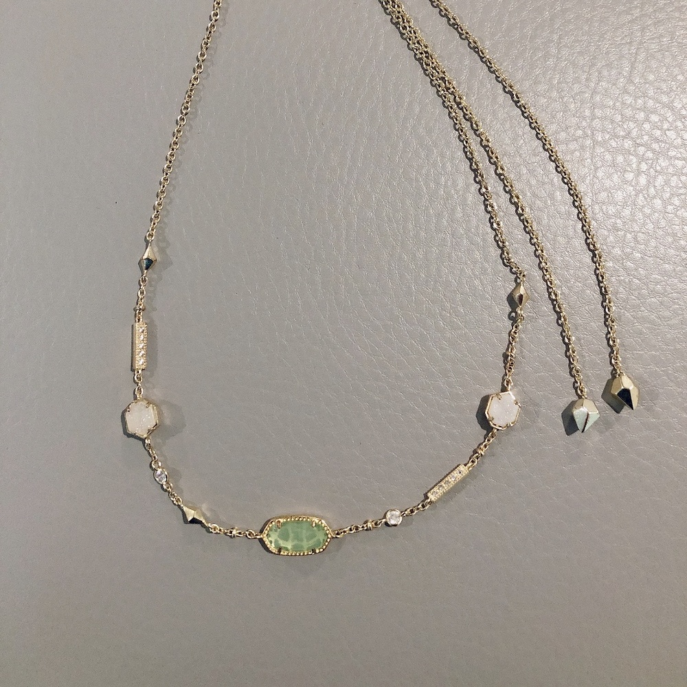 Kendra Scott Maddie Necklace - Chalcedony